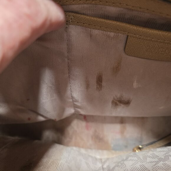 Michael Kors Tan Satchel - Picture 6 of 9